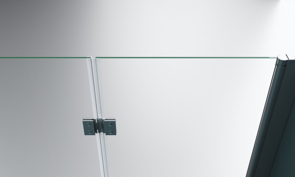 Душевая кабина BelBagno Albano 800x900x1950, прозрачное стекло, хромированный профиль, ALBANO-ASH-1-