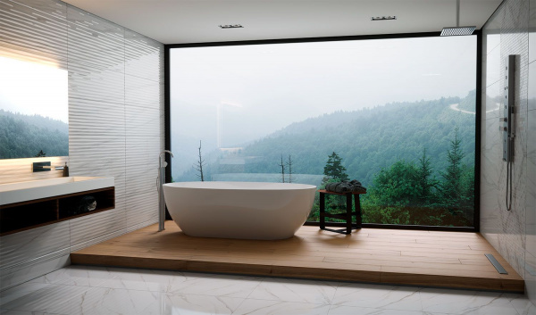 Плинтус Eurotile Ceramica CALACATTA 16х100, 955