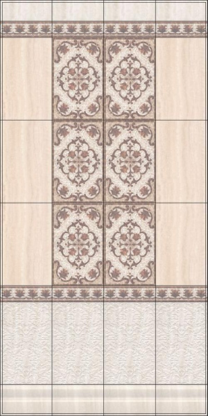 Декор Kerama Marazzi Пантеон 25х40 HGD\A231\6000L