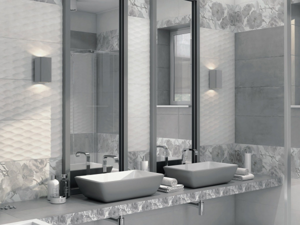 Плитка керамическая Kerama Marazzi Беневенто серый светлый 30х89,5 13015R