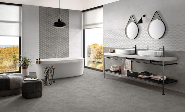 Керамическая плитка настенная Cube Ceramica Urban Stairs Brown 30*60
