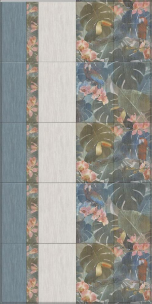 Панно Kerama Marazzi Пальмовый лес 50x80 HGD\A362\4x\6000