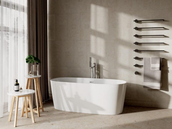Бордюр Kerama Marazzi Карму серый светлый мат 30х2,5, SPA049R