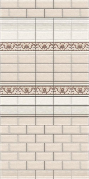 Плитка настенная Kerama Marazzi Олимпия 9,9х20 беж грань 19045