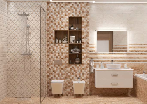 Керамическая плитка настенная Cube Ceramica Rockberry Panch Gris 30*60