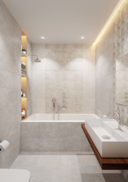 Керамическая плитка настенная Global Tile Лофт / Loft Сер. 25x50, GT63VG