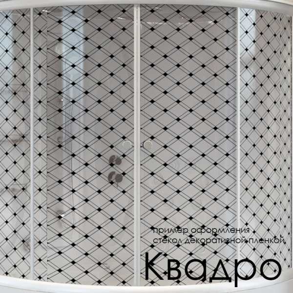 Декор на стекла душевой кабины Radomir "Паола 1", 1-64-0-0-0-057
