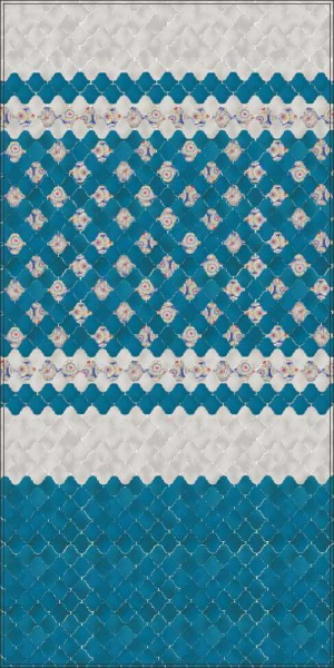 Декор Kerama Marazzi Арабески Майолика орнамент 6,5x6,5, OS\A32\65000