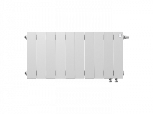 Радиатор биметаллический Royal Thermo PianoForte 300 /Bianco Traffico VDR - 10 секций, белый, RTPBTV