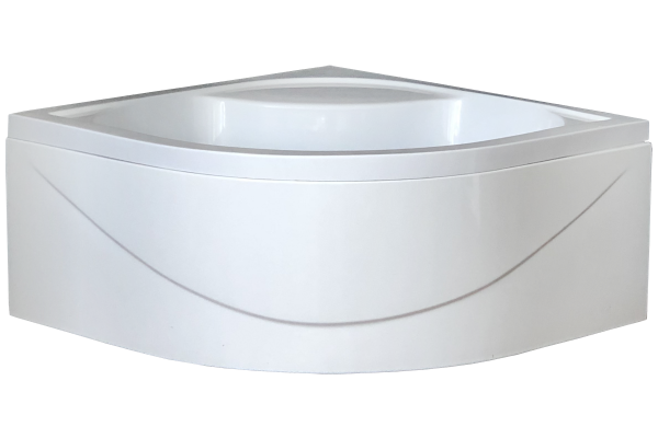 Душевая кабина Royal Bath 100х100х200, прозрачное стекло, белый профиль, RB 100BK-T