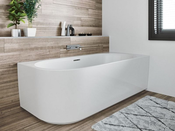 Ванна акриловая Riho DESIRE Velvet White 184x84  L, BD0610500000000