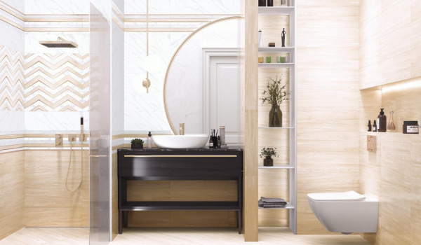Бордюр Alma Ceramica Металлик Глосси Голд / Metallic Glossy Gold 12*600*9, BWM61MET808
