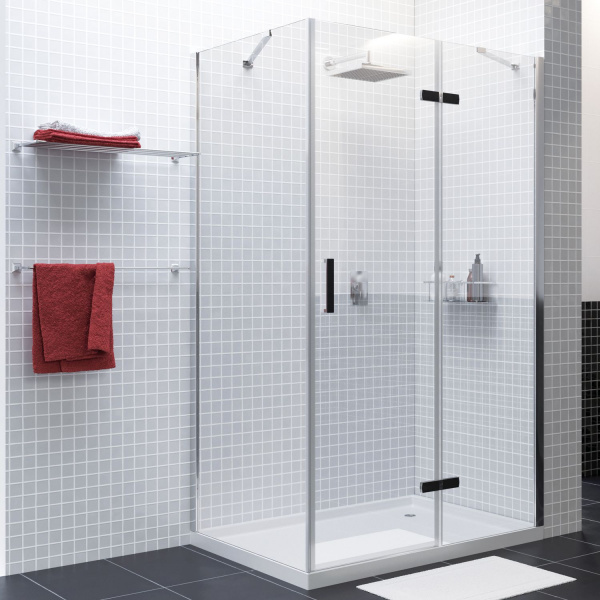 Душевая кабина WasserKRAFT AllerBLACK, 10H07RBLACK