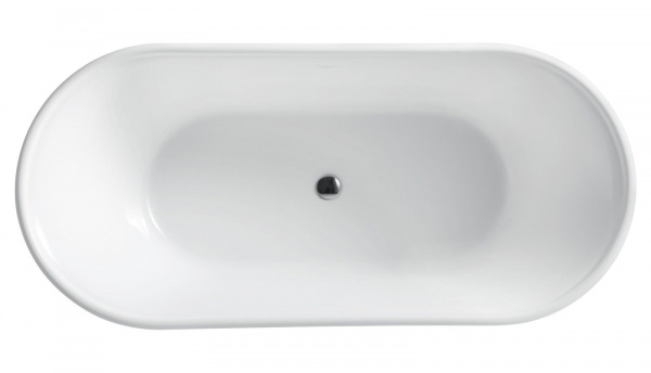Ванна акриловая BelBagno 170*79 см, белая, BB402-1700-790