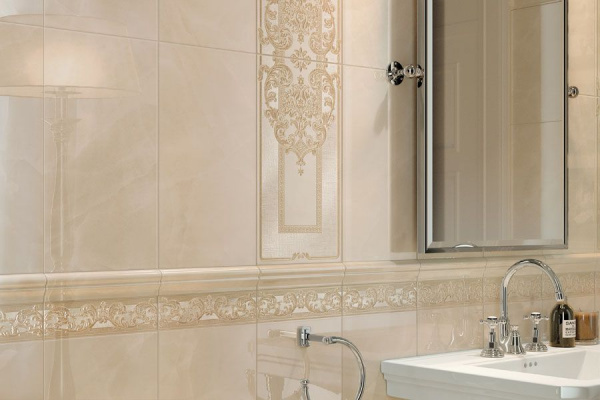 Декор настенный Atlas Concorde Vesta Avorio Cornice (компл-2шт) 50х45х0,75