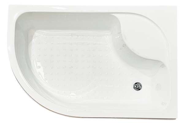 Душевая кабина Royal Bath 120х80х200, матовое стекло, хромированный профиль, правый, RB 8120BK-С-СН-