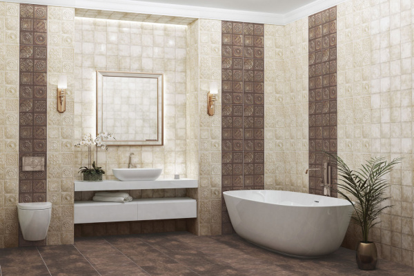 Керамическая настенная плитка Azori IDALGO CREMA 31,5*63 1с, 507211201