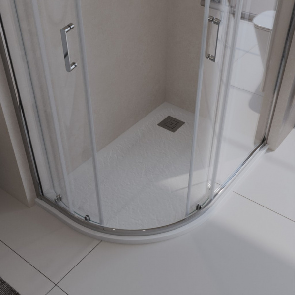 Душевой поддон BelBagno 80*120 см, правый, белый, TRAY-MR-UNO-RH-120/80-550-35-W-R-CR