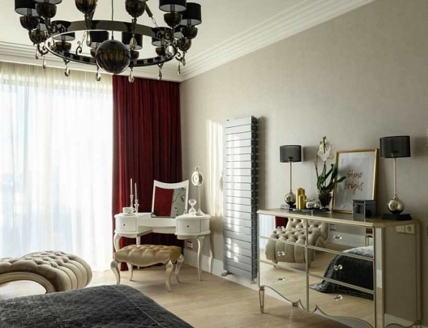 Радиатор биметаллический Royal Thermo PianoForte Tower 500 /Silver Satin - 22 секции, серебристый, R