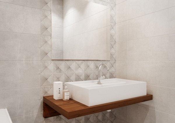Керамическая плитка настенная Global Tile Лофт / Loft Сер. 25x50 тип 1, GT64VG
