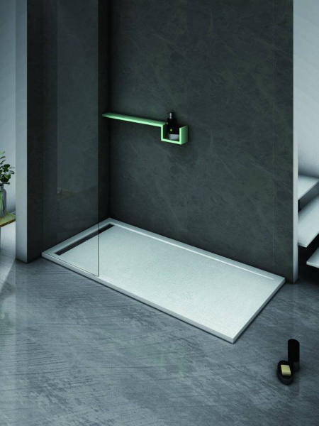 Экран плоский для поддона Cezares из искусственного мрамора 900x900x100, TRAY-AS-A-90-100-SCR