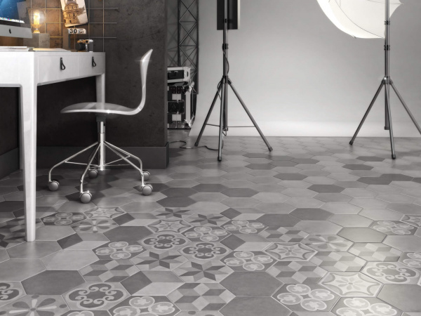 Плитка напольная Kerama Marazzi Пуату 20х23,1 серый SG23030N