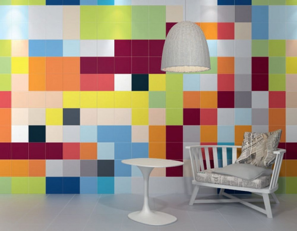 Плитка настенная Kerama Marazzi Калейдоскоп 20х20 голубой 1546T