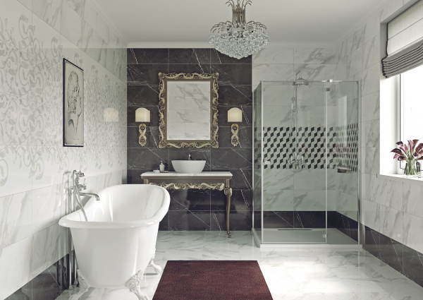 Керамогранит Cersanit Royal Stone белый 42х42